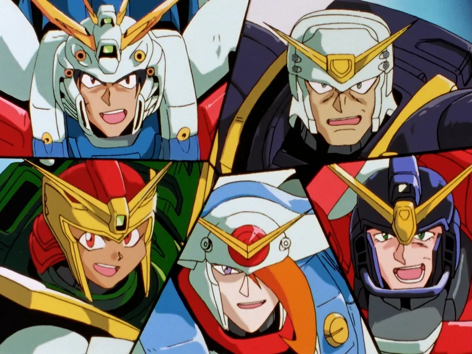 第48話で集結したガンダムファイターたち
