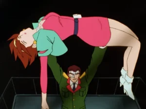第46話で捕らえられたレイン・ミカムラ