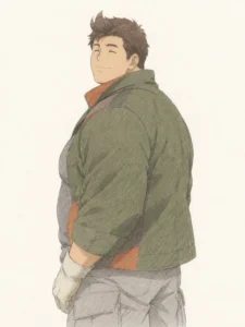 デイン・ウハイをイメージした色鉛筆風イラスト