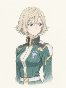 ジュリエッタ・ジュリスをイメージした色鉛筆風イラスト