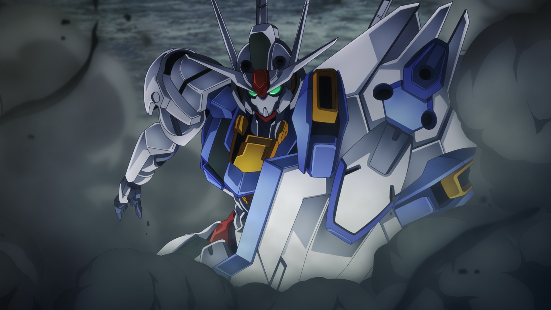 第1話で戦うガンダム・エアリアル